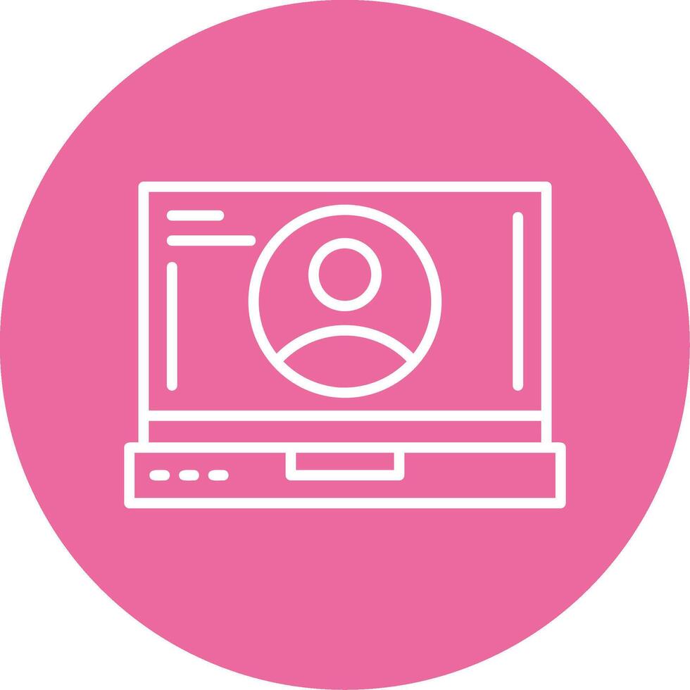 Profile Icon Design vector