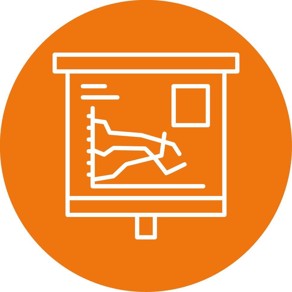 Multiple Line Graph Icon Design Symbol vector