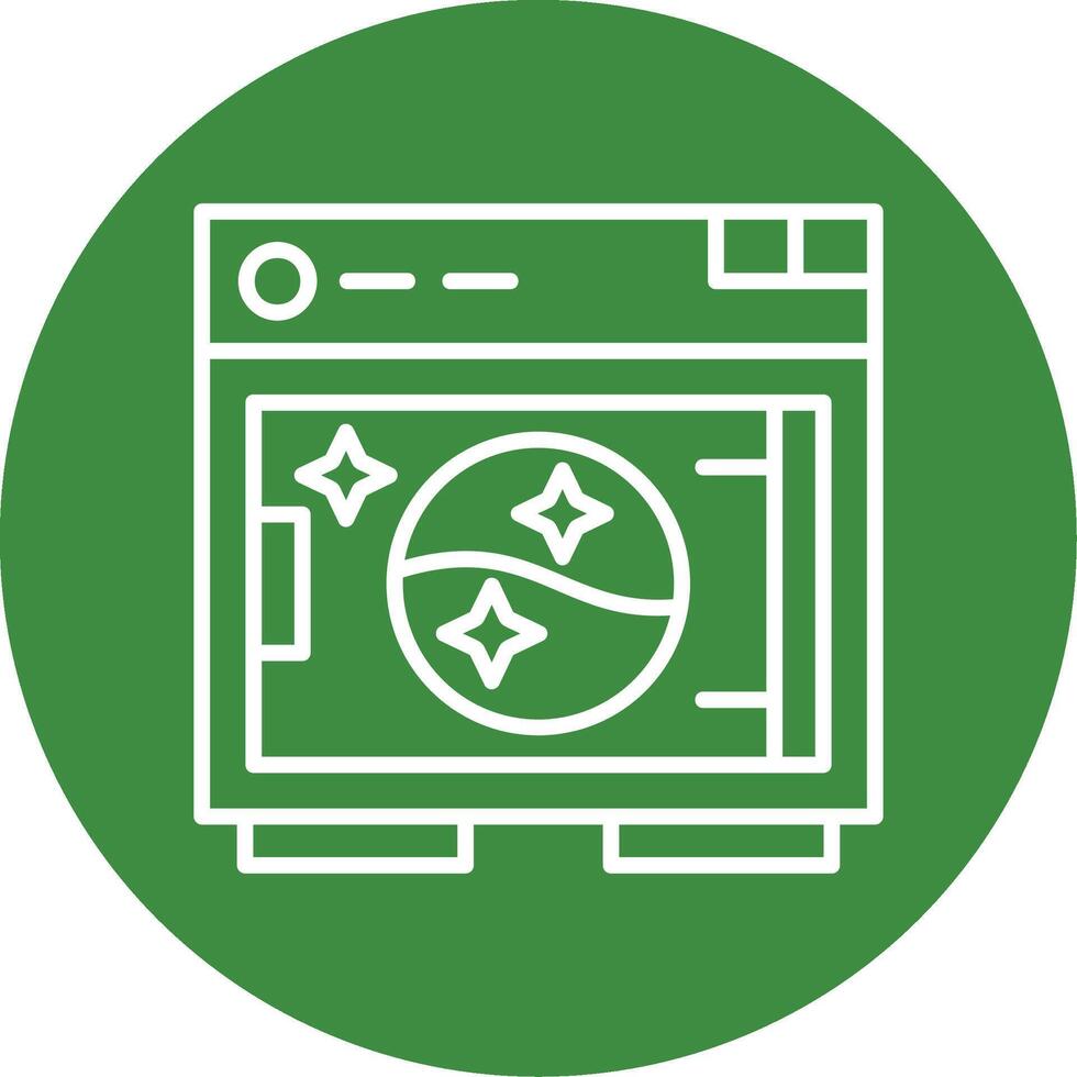 Dryer Icon Design vector