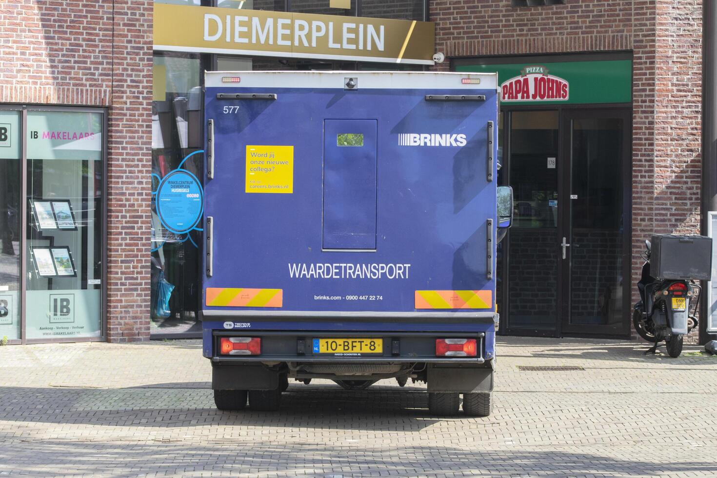 Backside Brinks Truck At Diemen The Netherlands 27-5-2023 photo