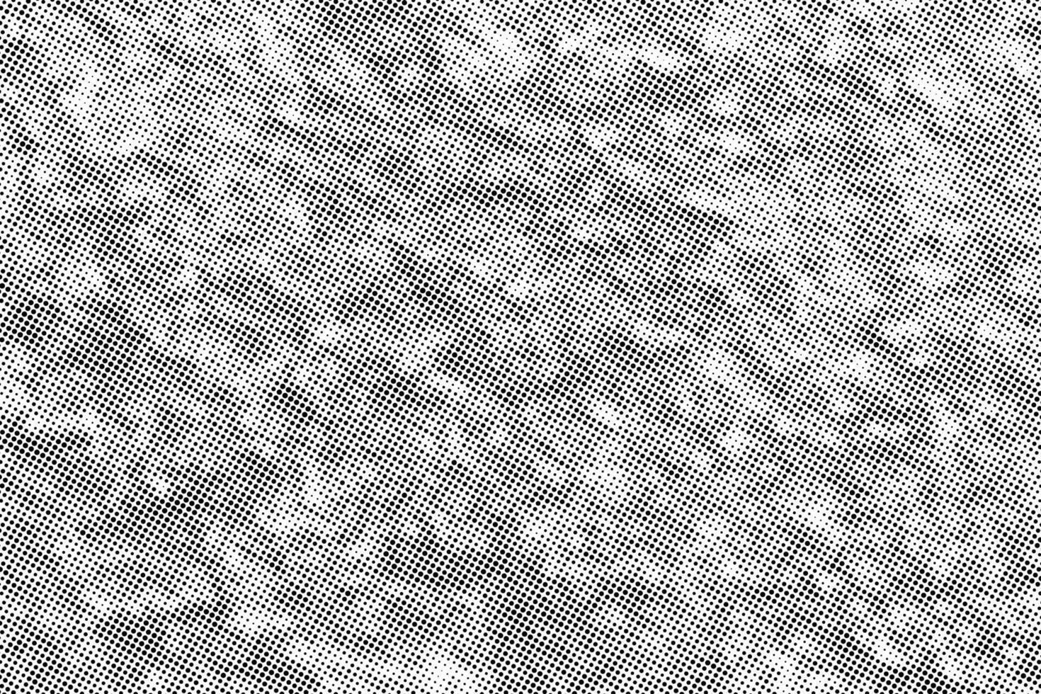 Abstract grunge halftone pattern. Black dost texture background. vector