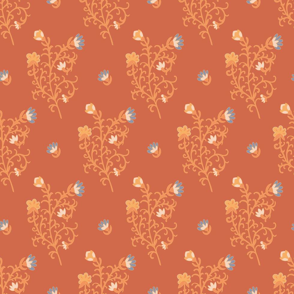 Elegant Floral Paisley Pattern vector