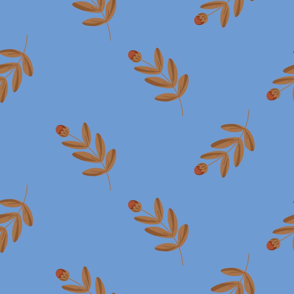 Leaf and Branch Seamless Design vector