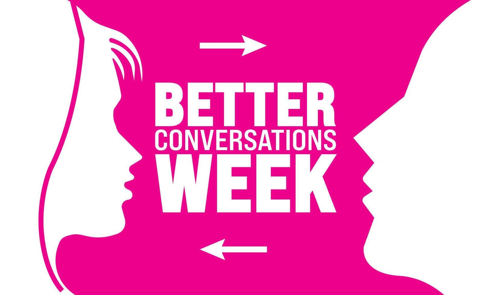 November is Better Conversation Week background template. Holiday concept. suitable for placard, background,Greeting Card, Poster design template with text inscription, standard Social Media Post. vector
