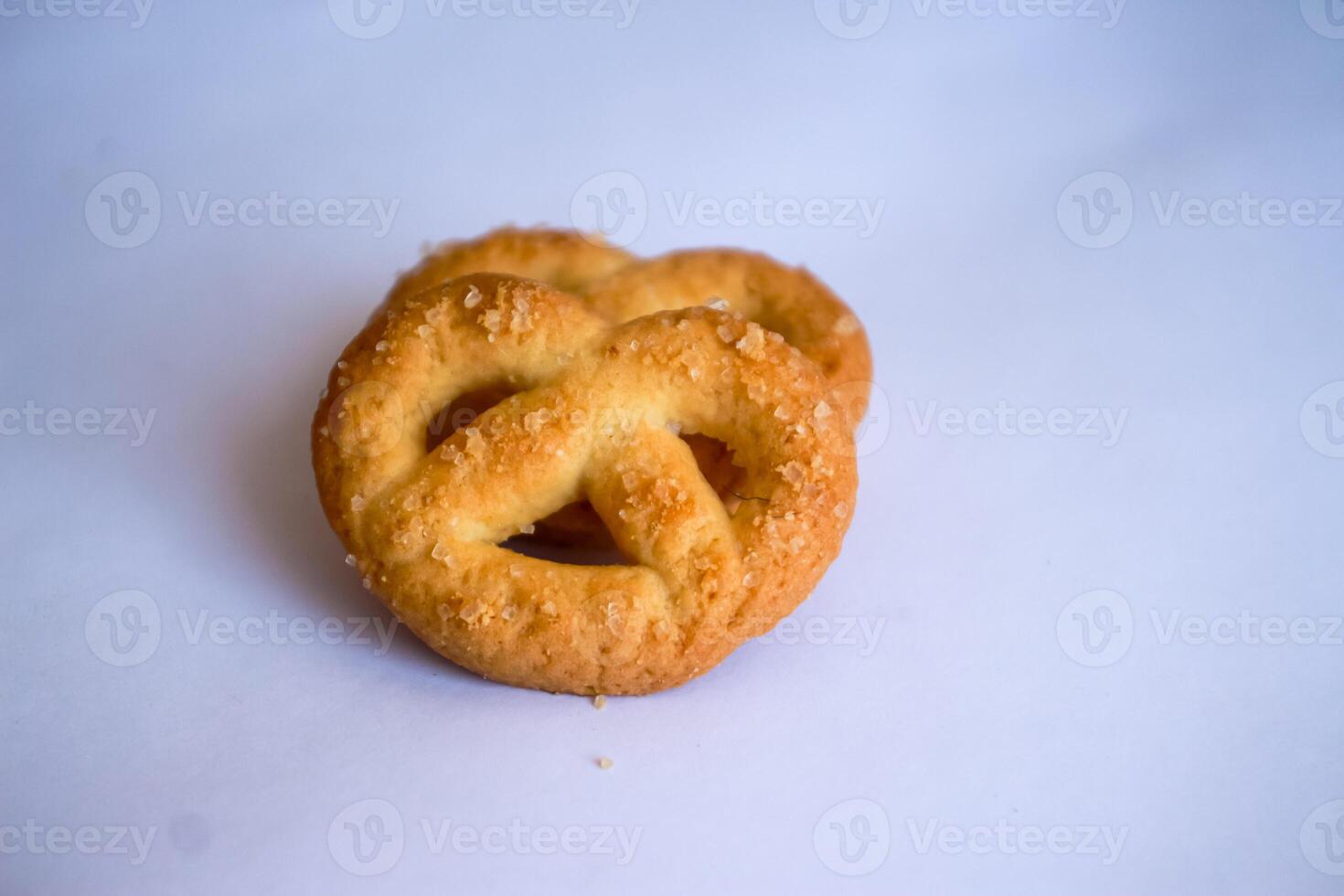Danish butter cookies, Close up of butter cookies coated with white sugar, sweet cookies photo