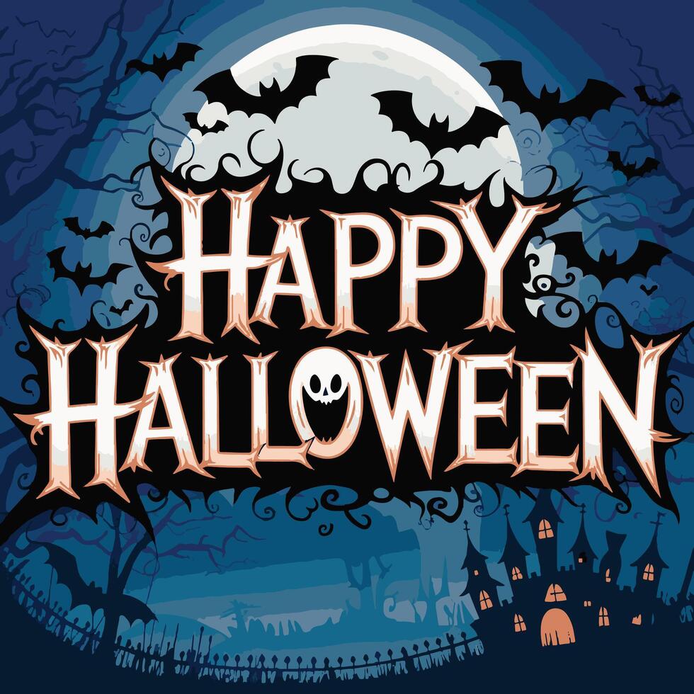 Halloween design illustration concept vector