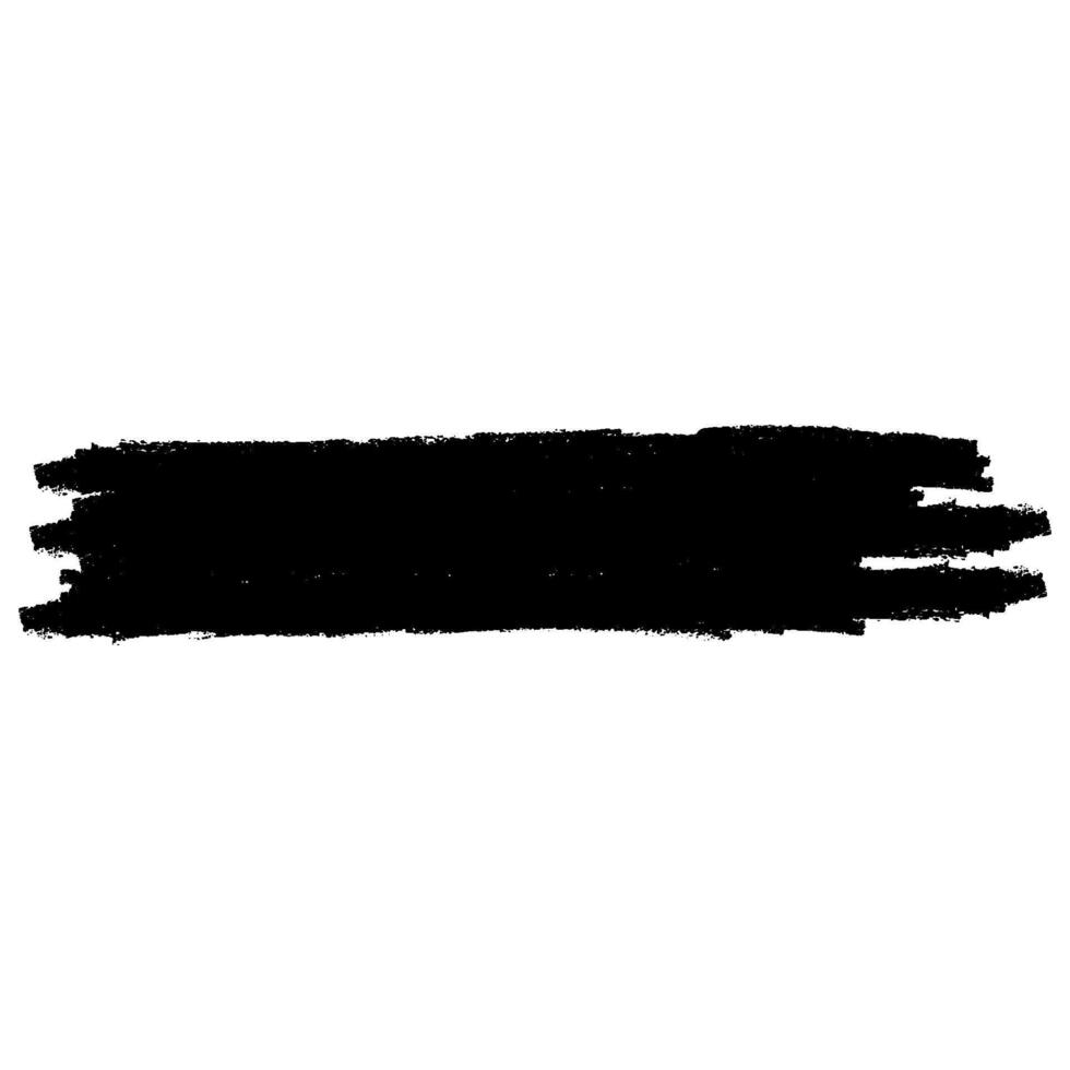 Single brush line , underline highlight design element vector