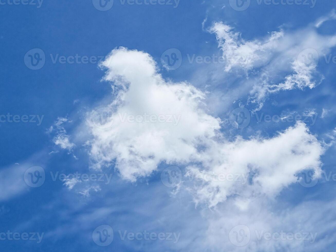 blue sky high shape outdoor group of white clouds background in summer gradient light beauty background. beautiful abstract bright cloud and calm fresh wind air photo