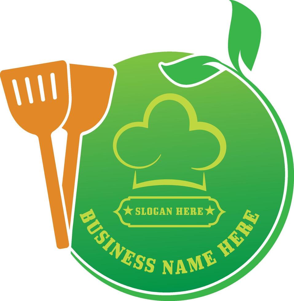 Food and drinks logo design template for restaurant and business vector