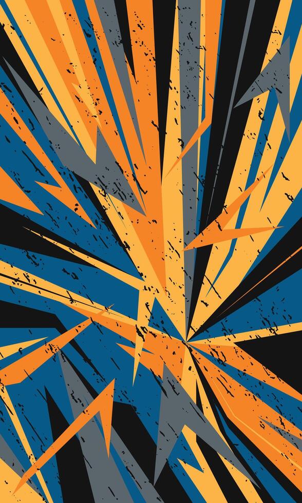 Colorful abstract geometric lines wallpaper vector