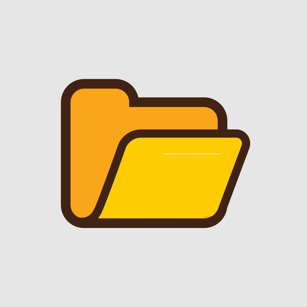 folder symbol design vector