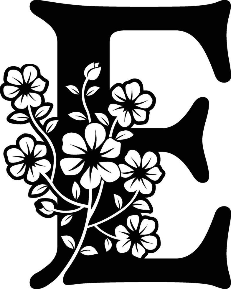 e logo design vector