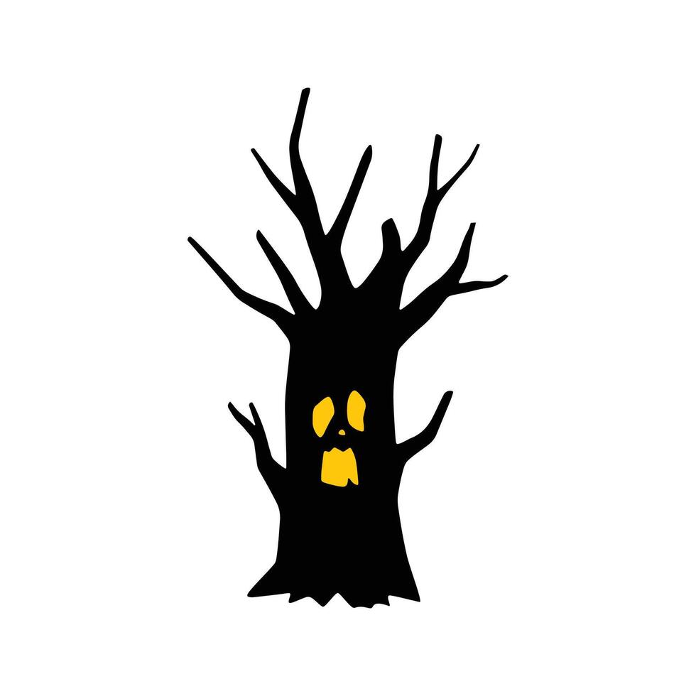 Halloween Element Festival Decorative Haunted Design vector