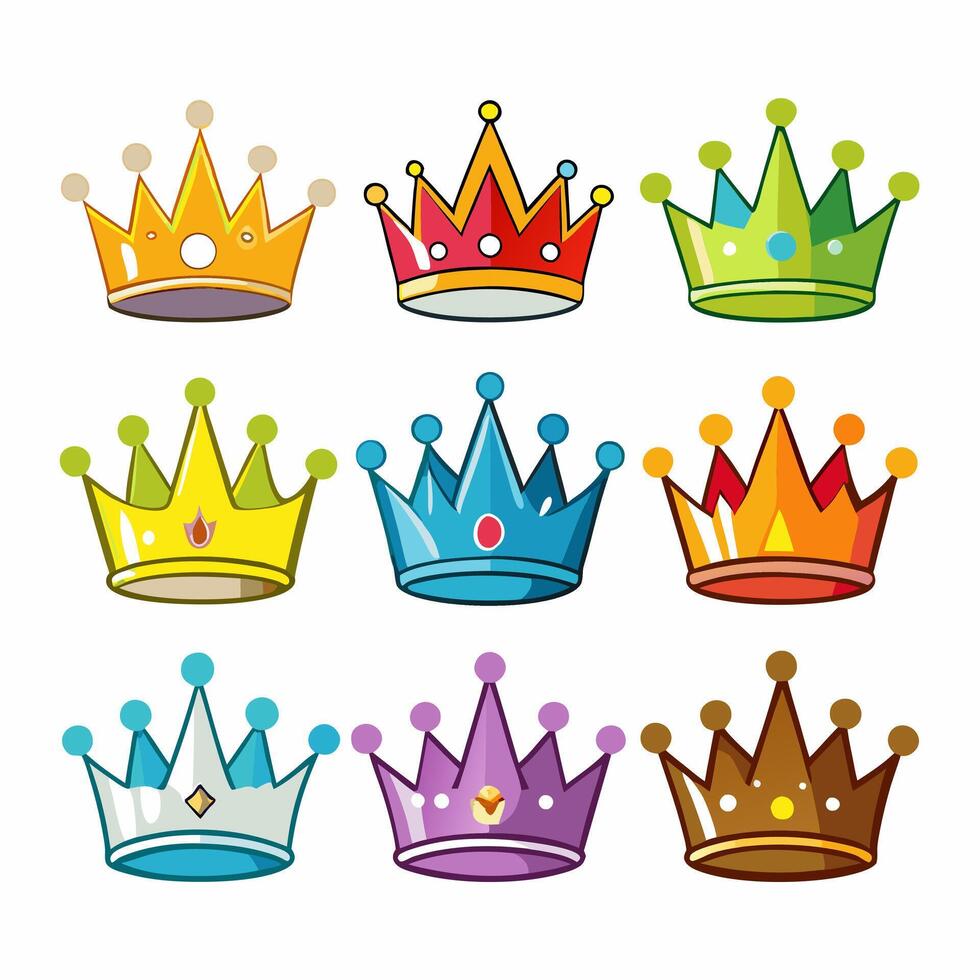 Crown Art and Illustration vector