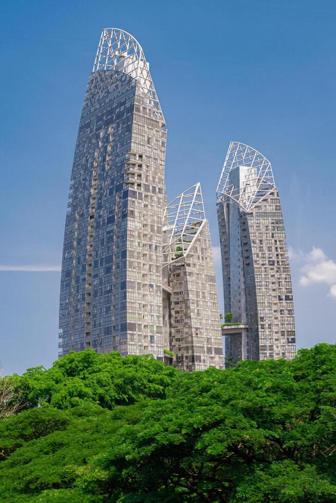 Singapore - Jun 13 2024 Keppel Bay is a luxury waterfront residential complex. This luxury waterfront residential complex has received many design and safety awards in 2012. photo