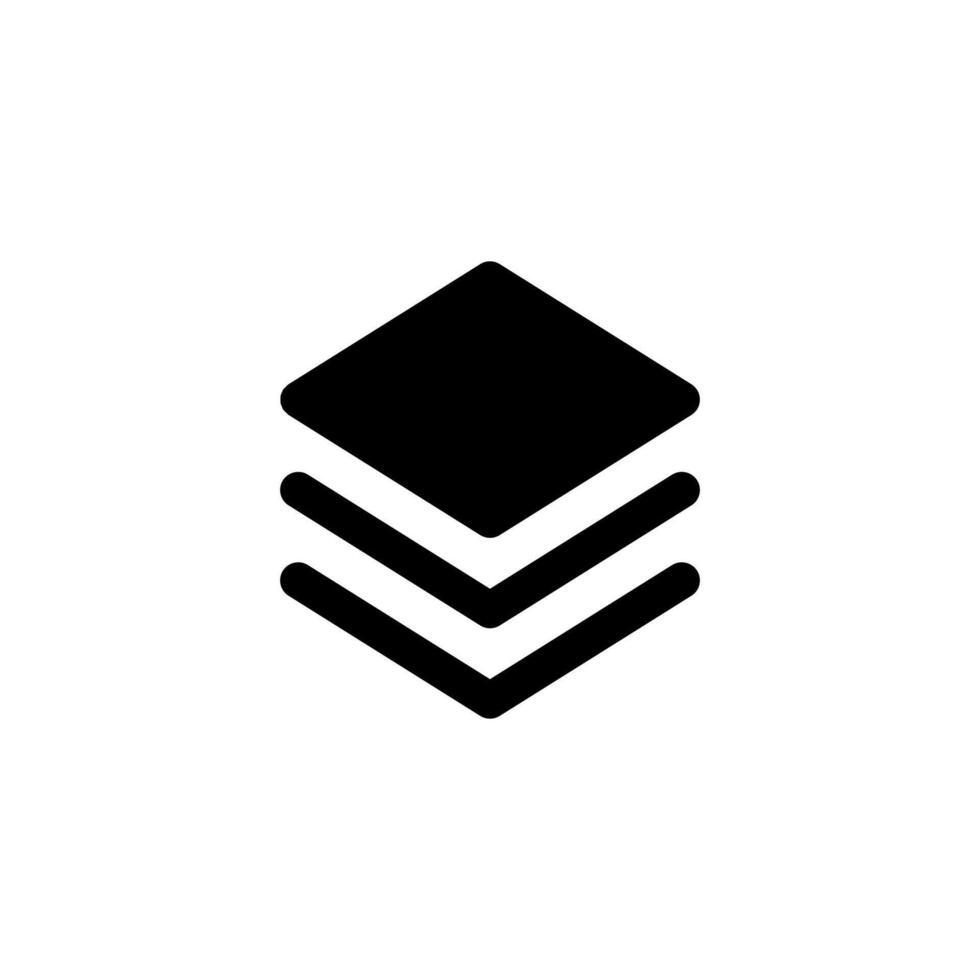 Layer icon. Layer. Page layer. Icon. vector
