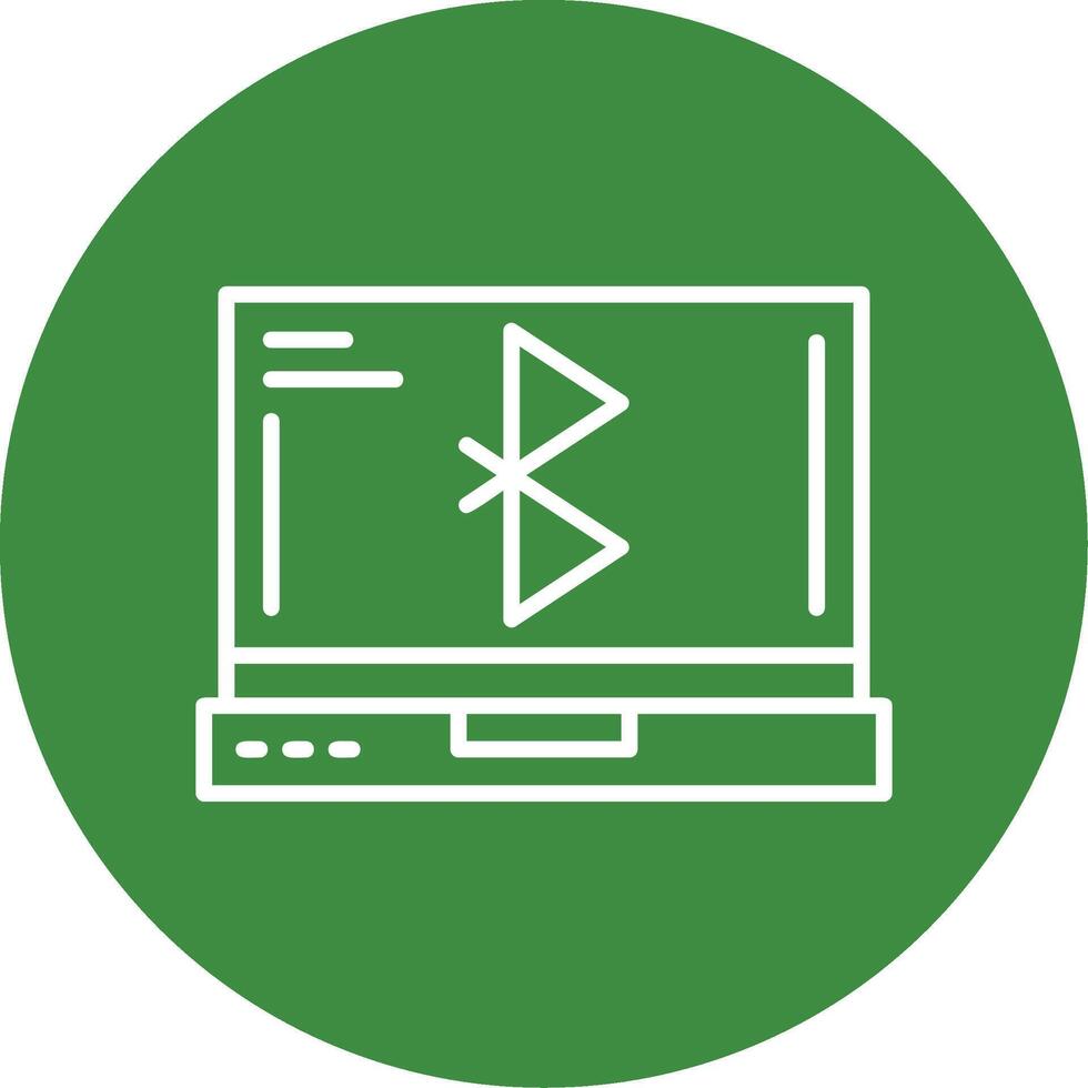 Bluetooth Icon Design vector