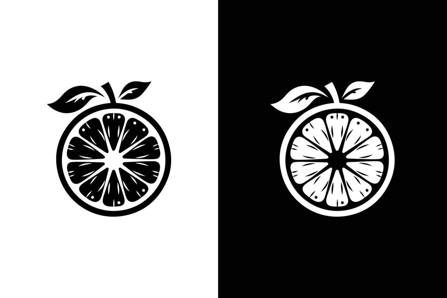 Flat style orange icon silhouette. Orange icon in flat black style, isolated on white background vector