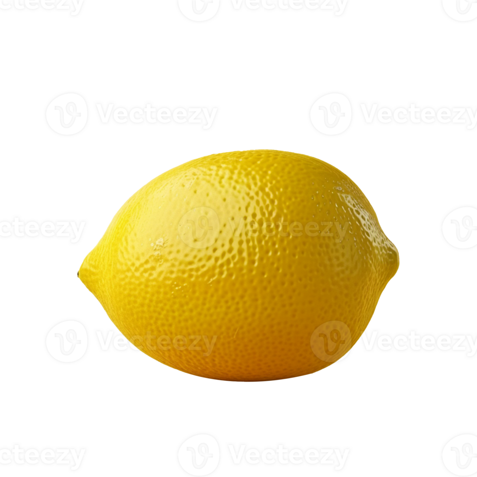 Lemon isolated on transparent background png
