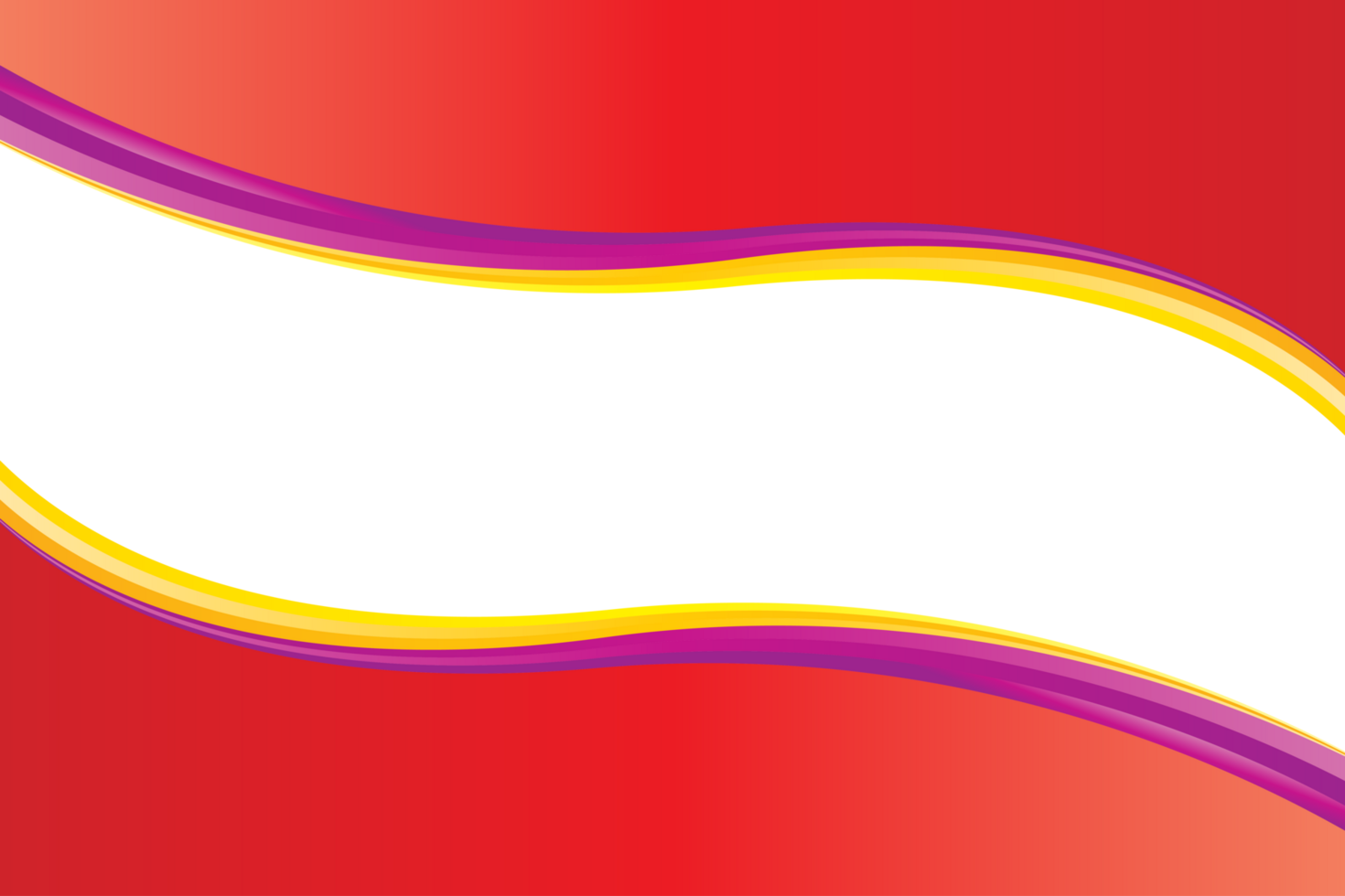 abstract red and yellow wave background png