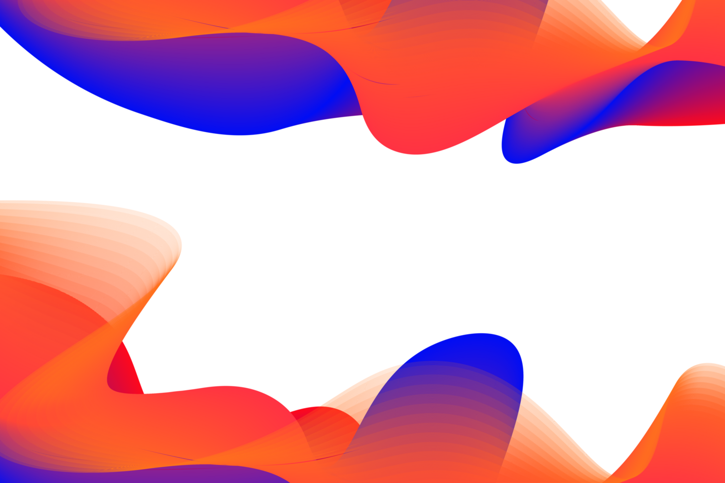 abstract background with red and blue waves png