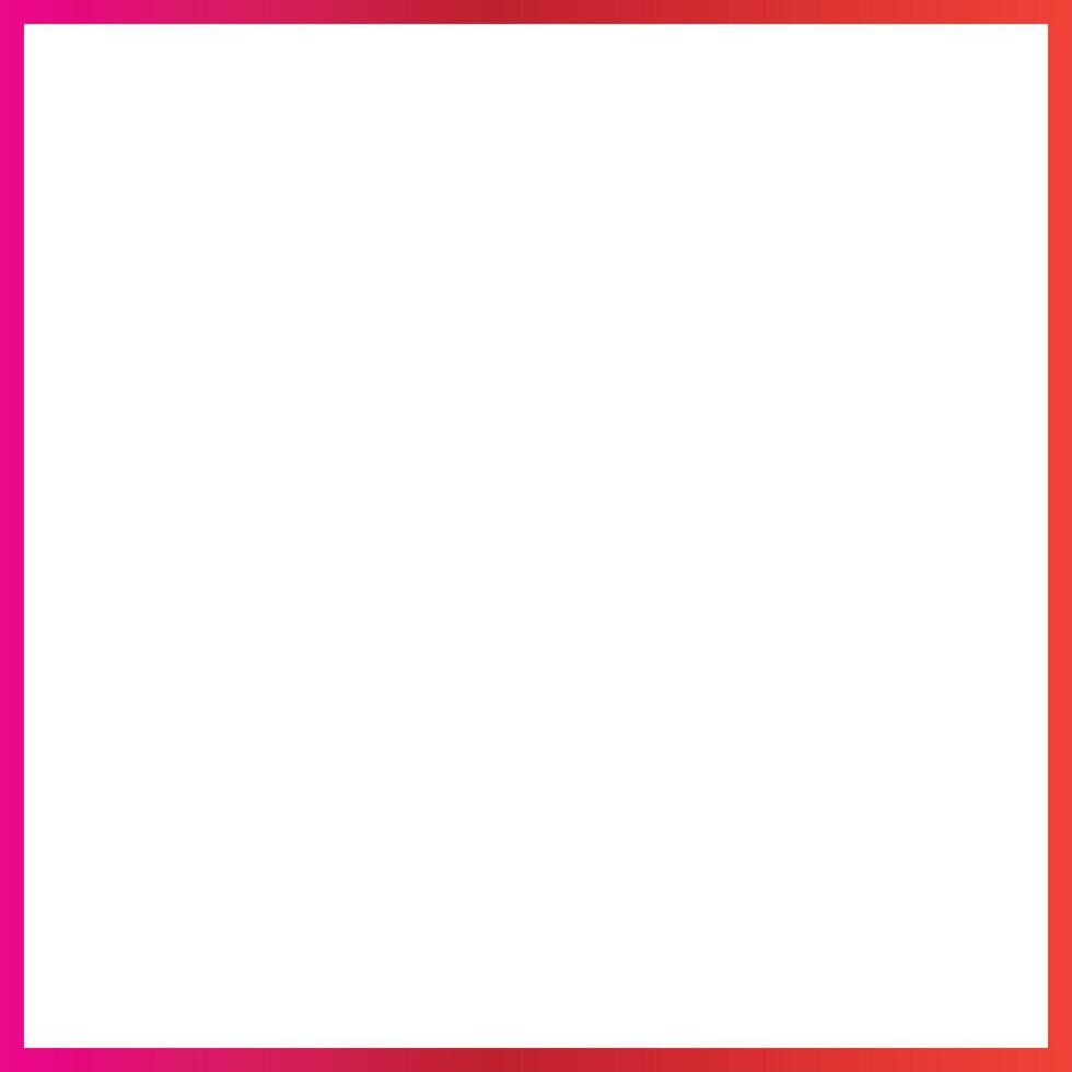 Pink, Magenta and Orange colors Rectangle Frame vector