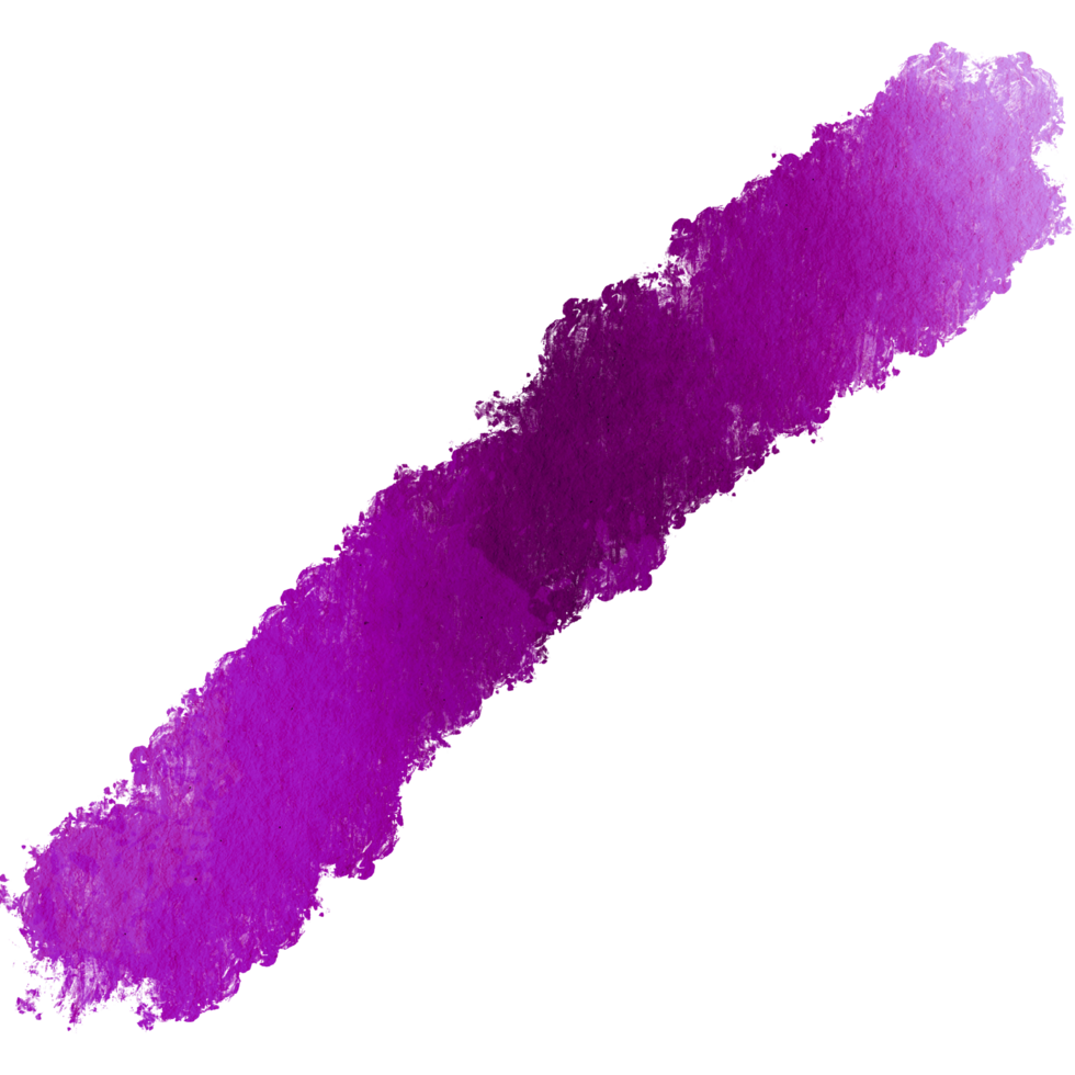 A soft Magenta brush stroke with raw edges and smooth watercolor blending png