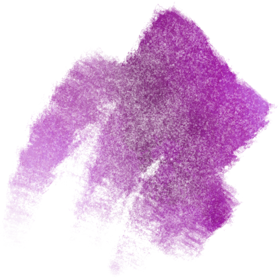 A striking Magenta watercolor stroke with rough edges and grunge like textures png