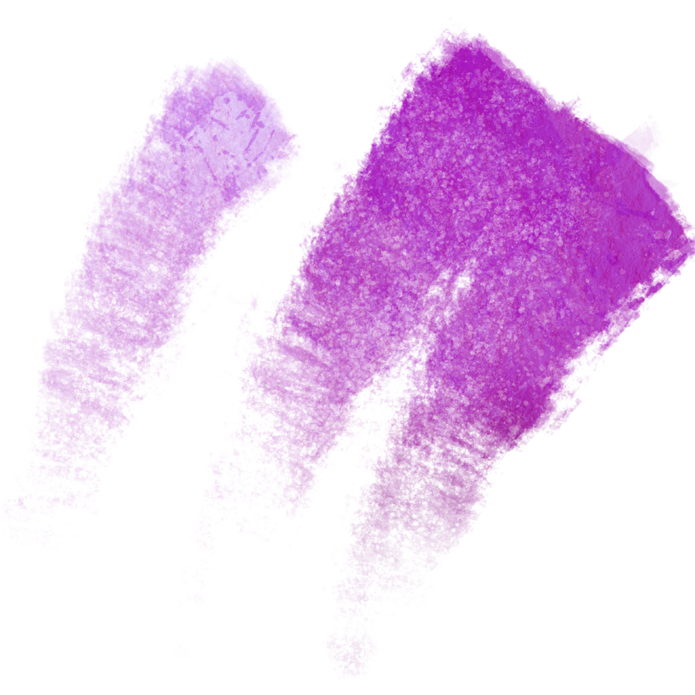 A gentle Magenta stroke with rough grunge textures seamlessly blending into soft watercolor png