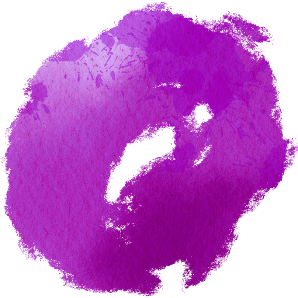 uma suave magenta escova acidente vascular encefálico com uma áspero grunge textura e suave aguarela efeito png