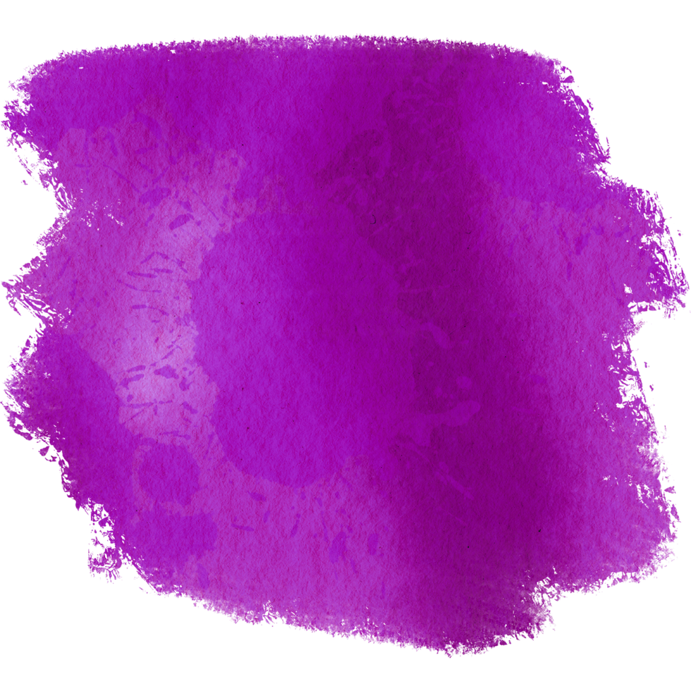 Magenta stroke with rugged textures and soft watercolor blending png