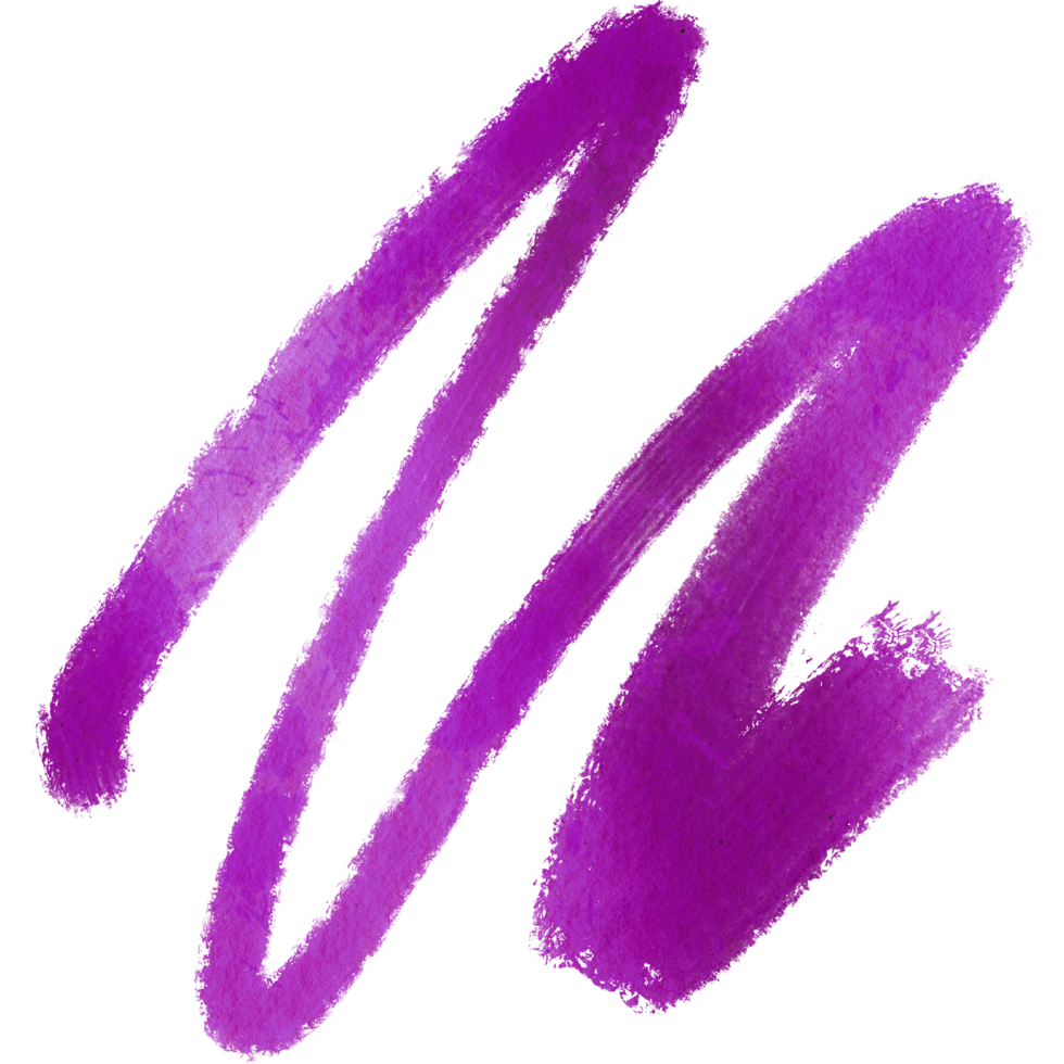 A faded Magenta stroke with rough grunge textures and smooth blending png