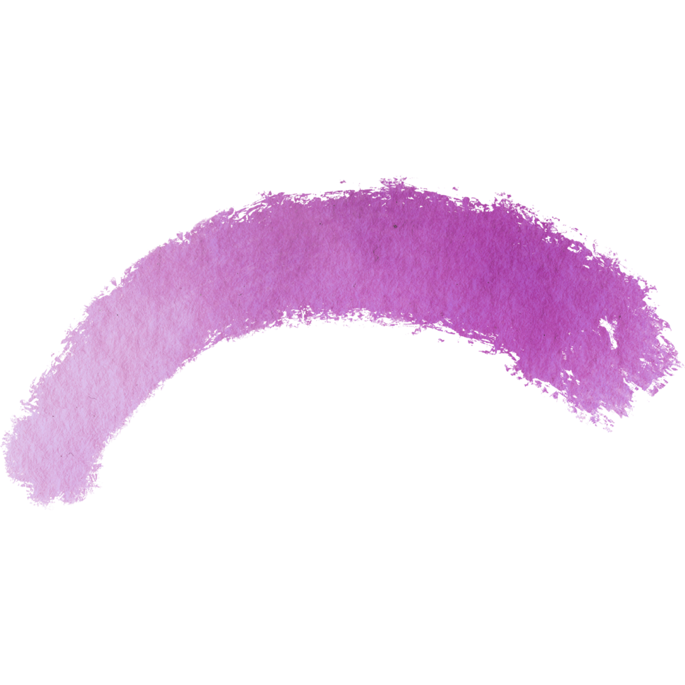 A textured Magenta watercolor brush stroke merging into raw grunge textures png