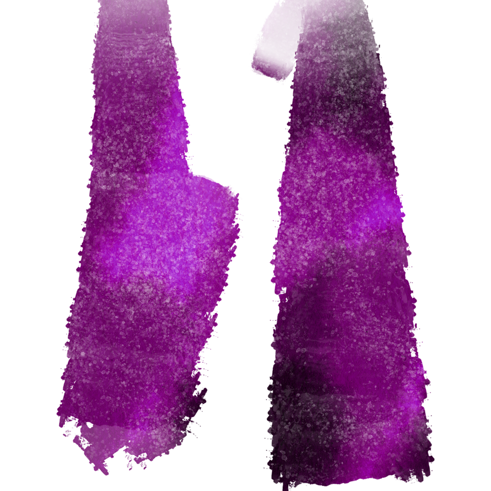 Beautiful Magenta watercolor strokes blending into rugged rough grunge inspired textures png