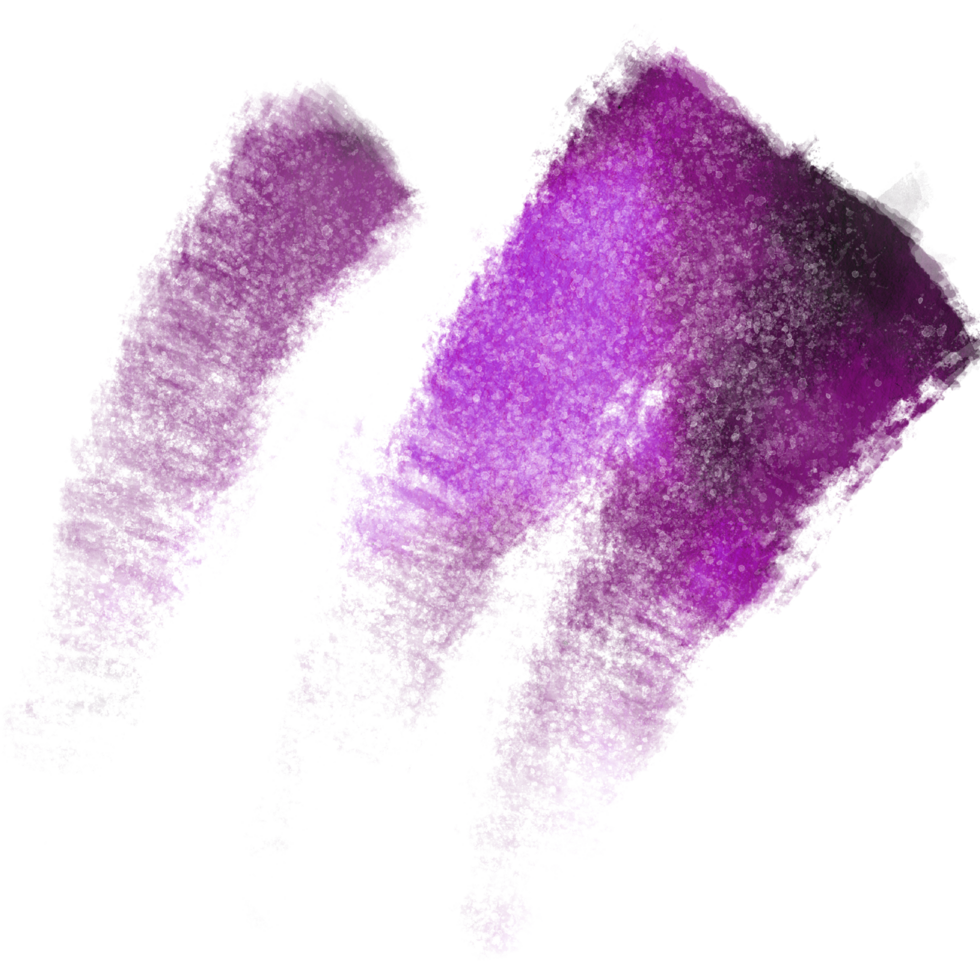 A Magenta brush stroke with gritty textures and a seamless watercolor effect png
