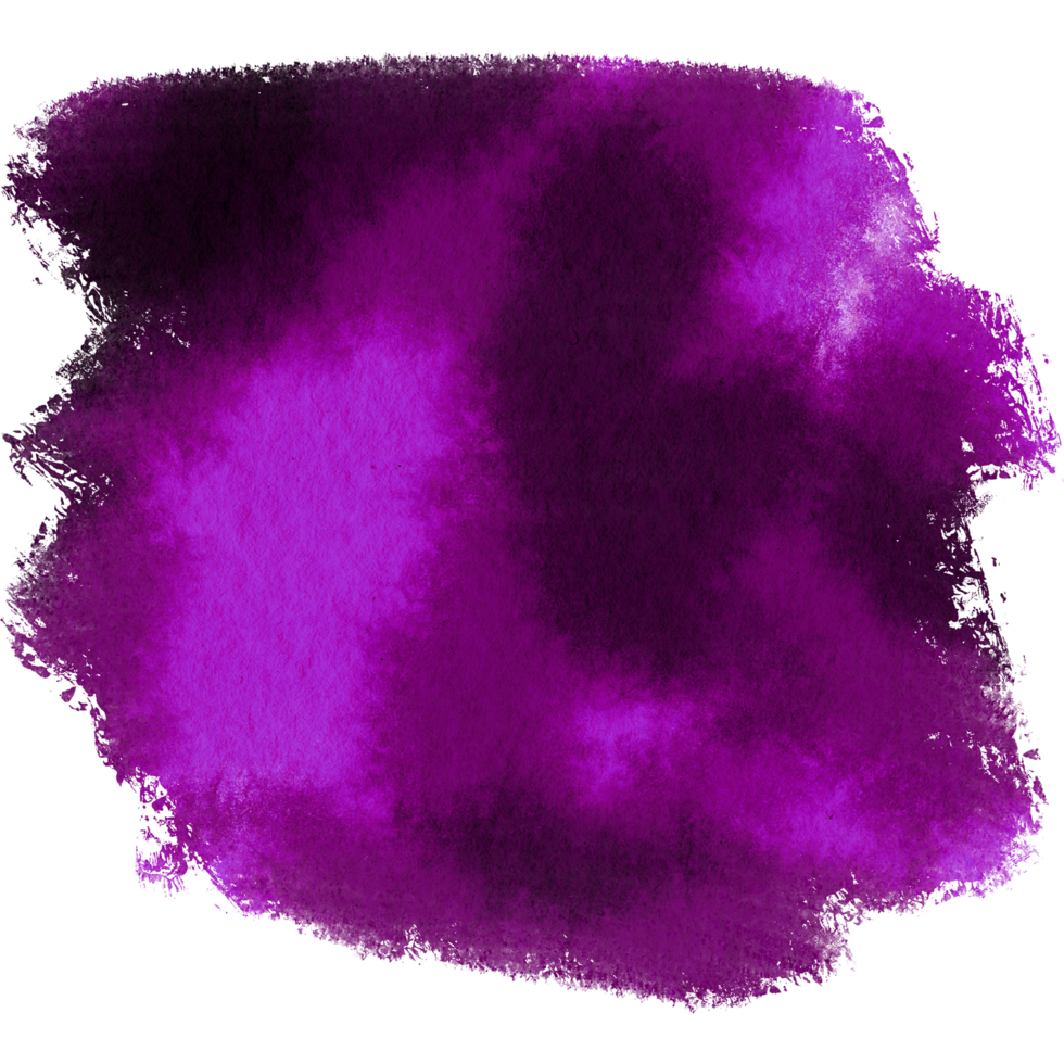A rugged Magenta stroke blending gritty textures with a soft watercolor fade png