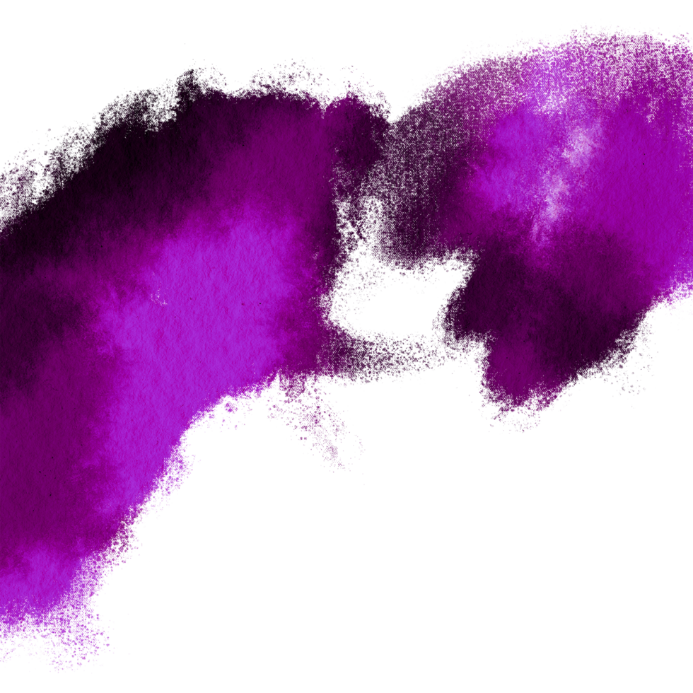 A rugged Magenta stroke blending grunge textures with seamless watercolor blending png