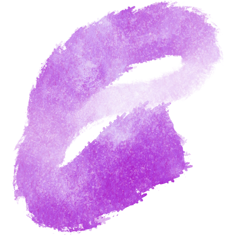 A rugged Magenta brush stroke blending grunge details with seamless watercolor blending png