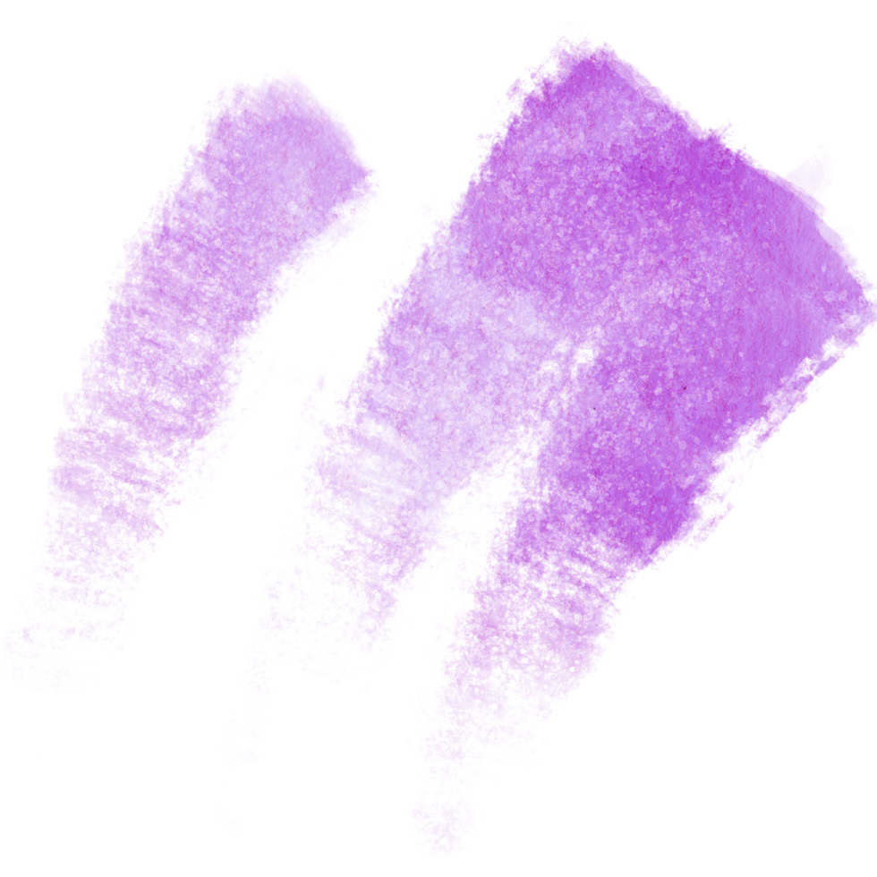 magenta stroke med grov texturer och slät vattenfärg blandning png
