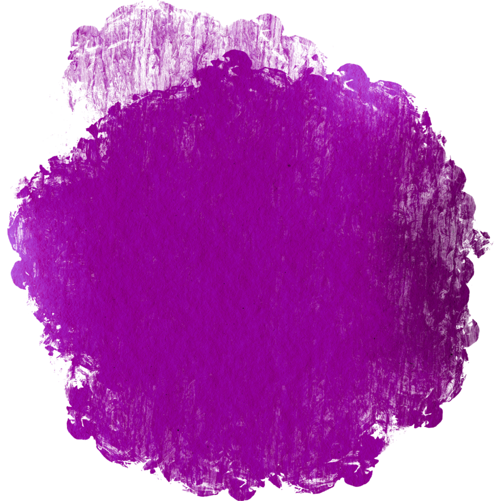 A bold Magenta stroke blending distressed grunge details with soft watercolor washes png