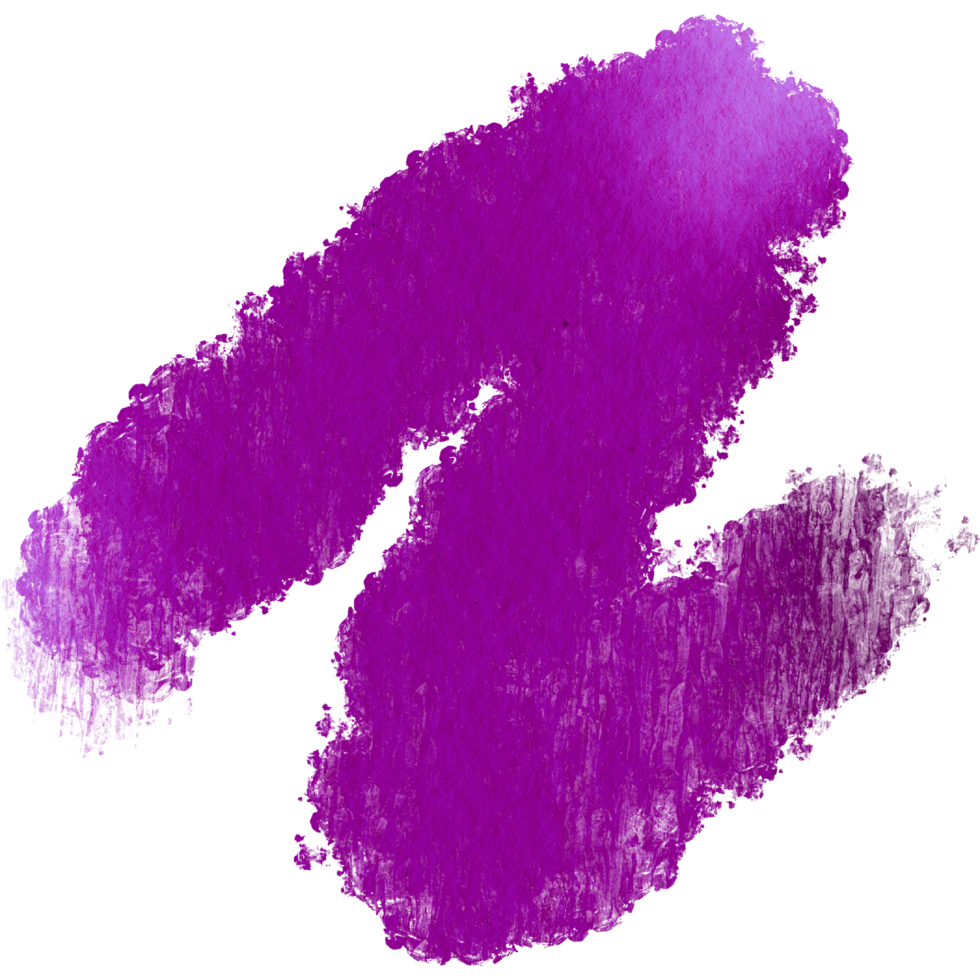 A textured Magenta stroke blending rough grunge elements with soft watercolor fades png