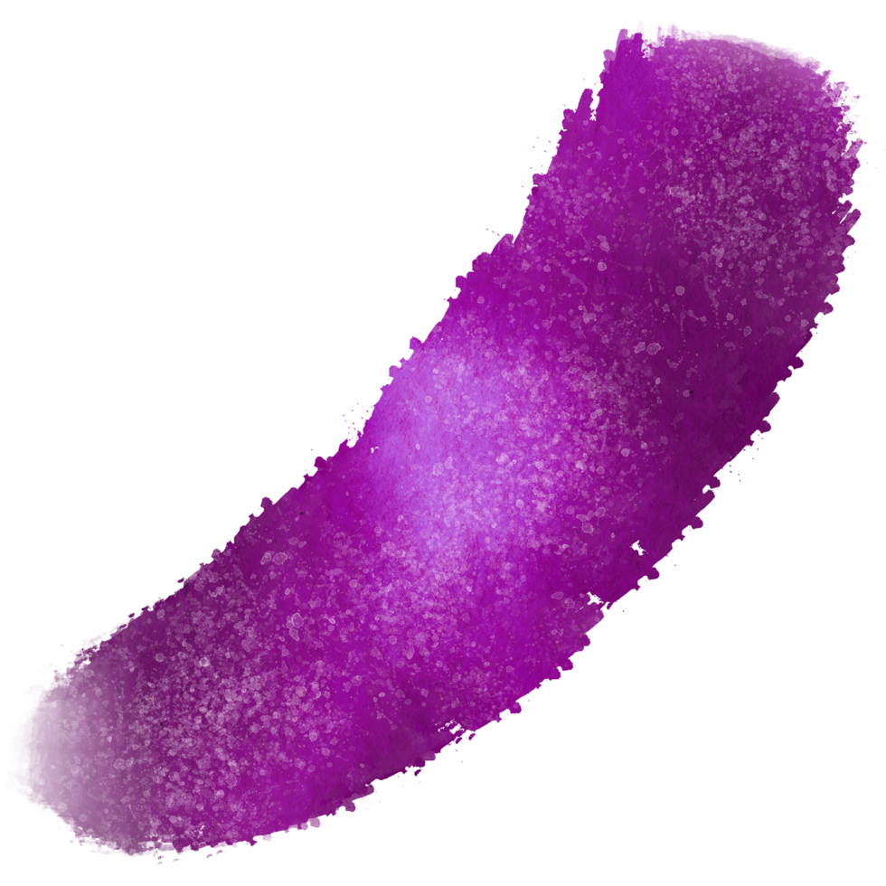 Magenta stroke blending rugged elements with smooth watercolor tones png