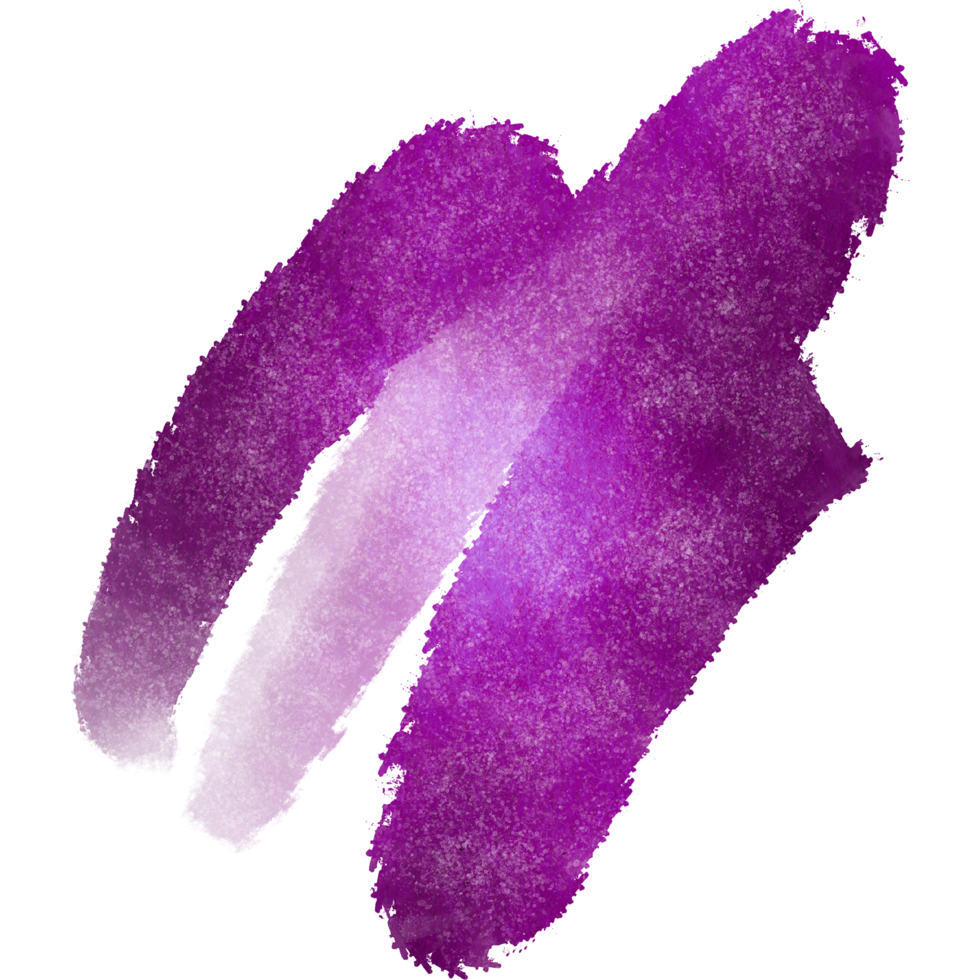 Magenta stroke blending rugged textures with fluid watercolor washes png