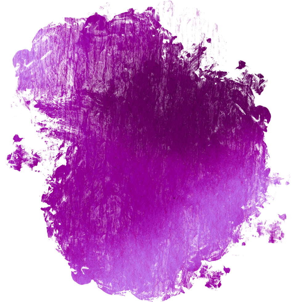A textured Magenta stroke blending rough grunge features with soft fluid watercolor washes png