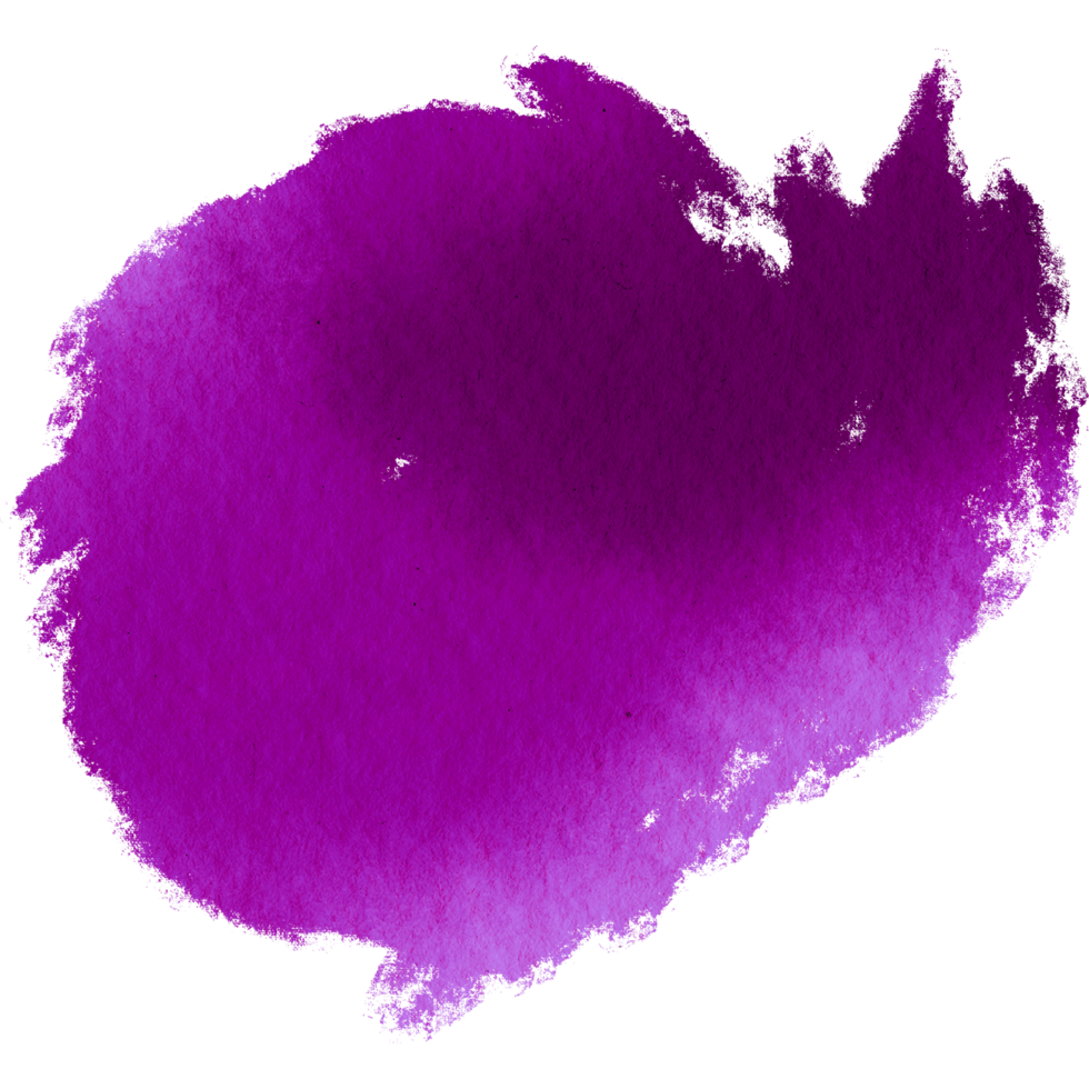 A Magenta stroke with rough grunge elements merging into gentle watercolor transitions png