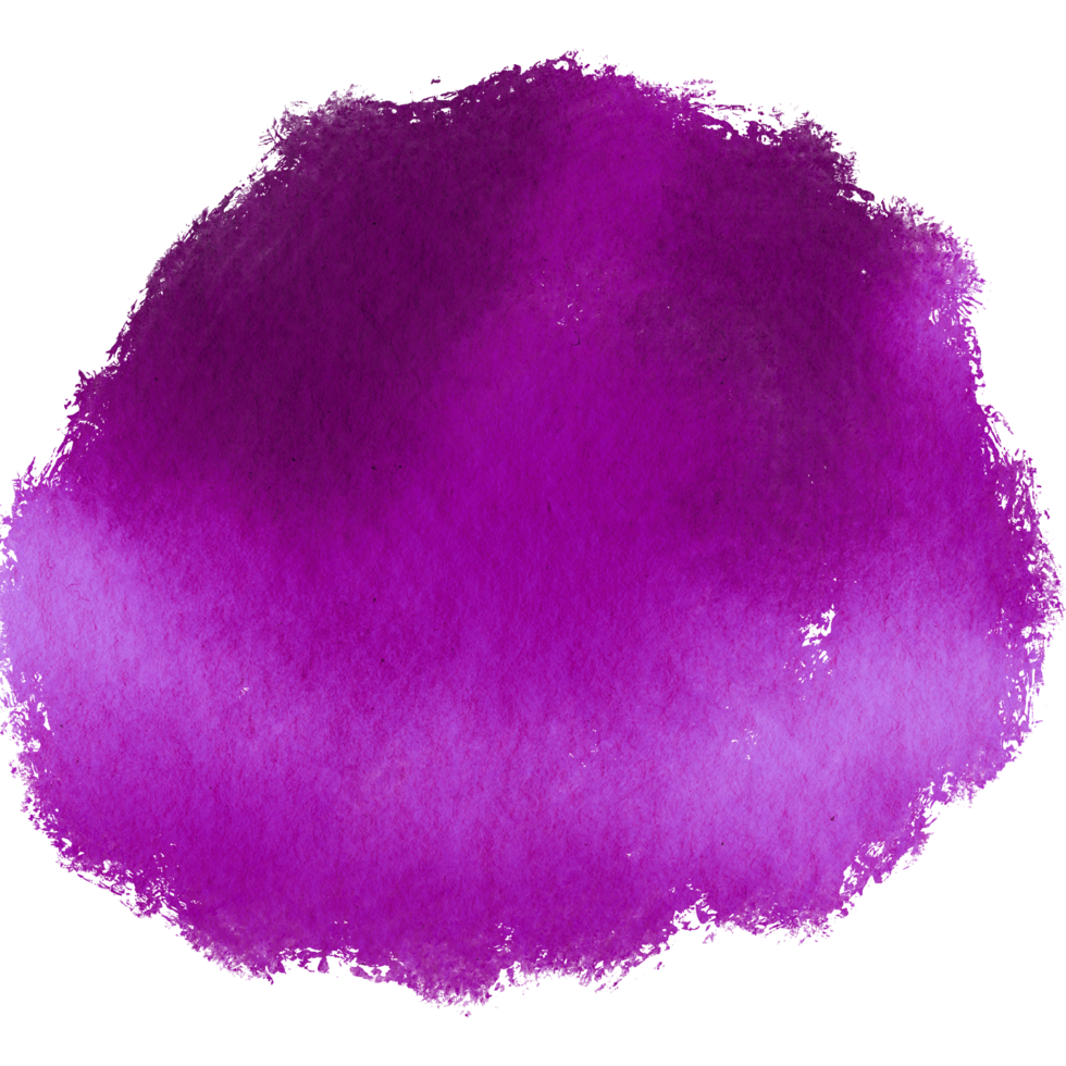 A Magenta brush stroke with rough textures merging into gentle watercolor transitions png