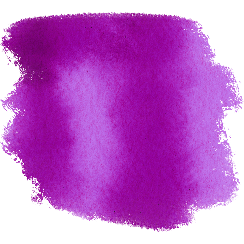 A textured Magenta stroke where rough grunge details blend into soft watercolor transitions png