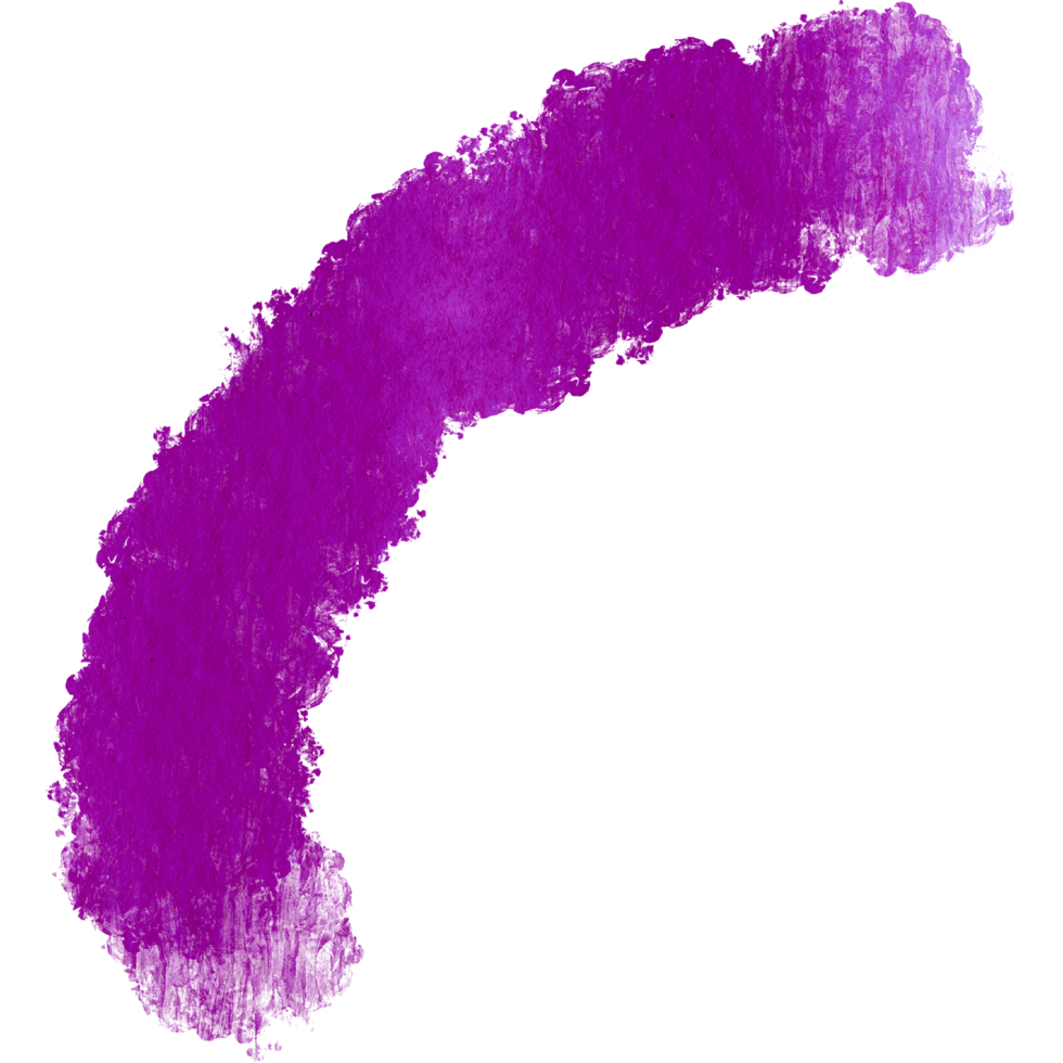 A Magenta stroke blending coarse grunge textures into smooth watercolor gradients png