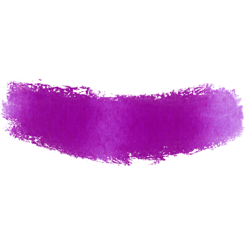 A textured Magenta stroke merging rough grunge features with fluid watercolor transitions png