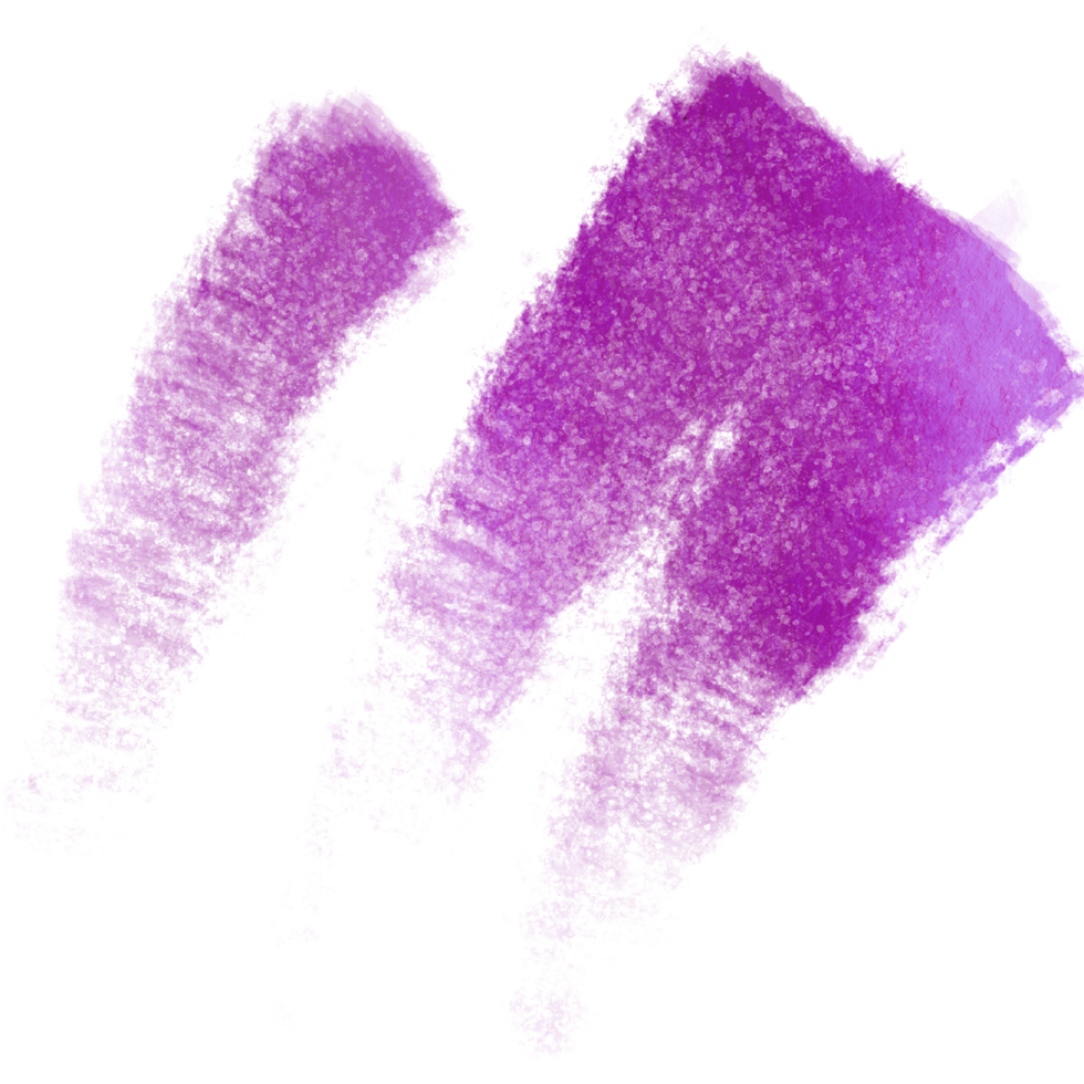 A Magenta stroke where gritty textures blend into fluid watercolor transitions png